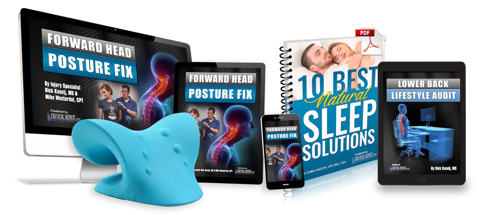 Forward Posture Fix Digital and Physical Version Plus the Neck Aligner